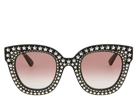 gucci bedazzled sunglasses.